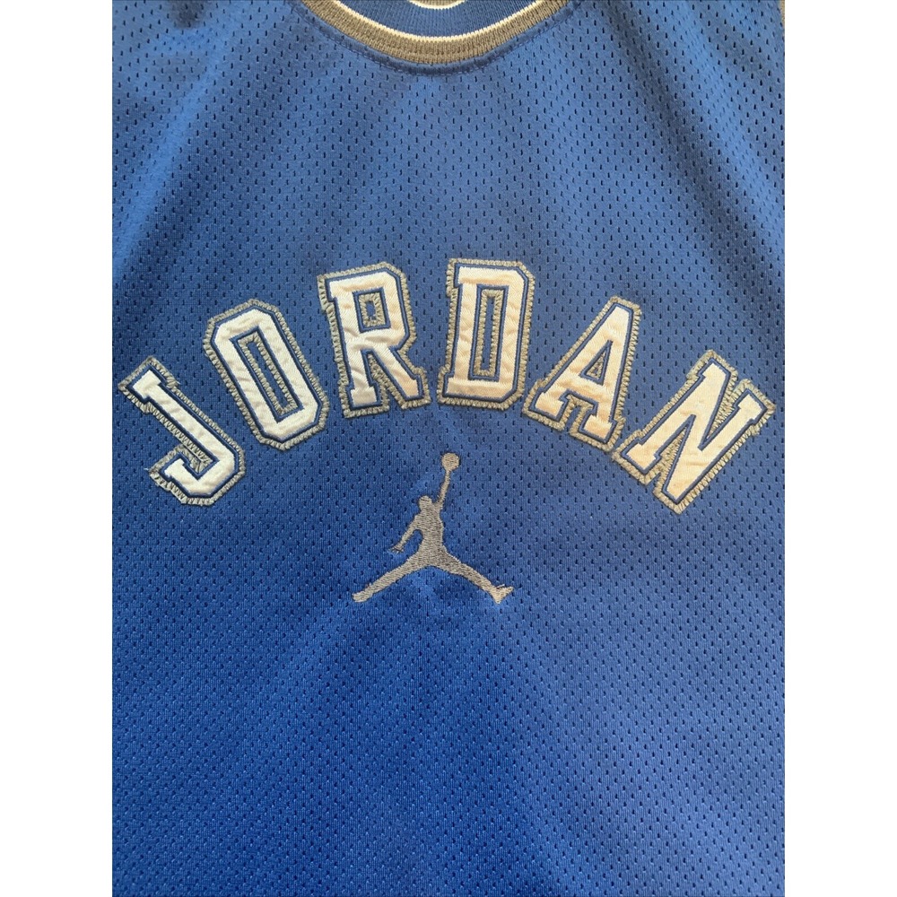 Jordan Wings‎ Jersey  Blue M 12-14 Michael Jordan Chicago Bulls Vintage Youth - Picture 4 of 7